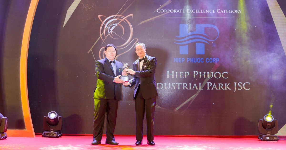 Công ty Cổ phần Khu công nghiệp Hiệp Phước được vinh danh Doanh nghiệp xuất sắc Châu Á 2018 | Khu Công Nghiệp Hiệp Phước