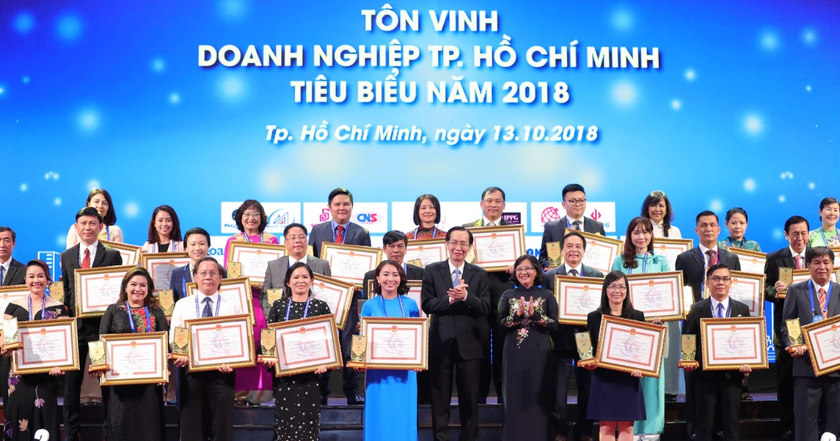 Doanh nghiệp tiêu biểu TP. HCM năm 2018 | Khu Công Nghiệp Hiệp Phước