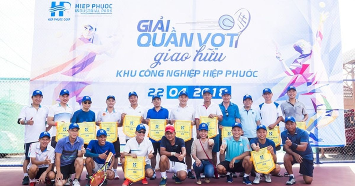 Giải quần vợt giao hữu - Khu công nghiệp Hiệp Phước 2018 | Khu Công Nghiệp Hiệp Phước
