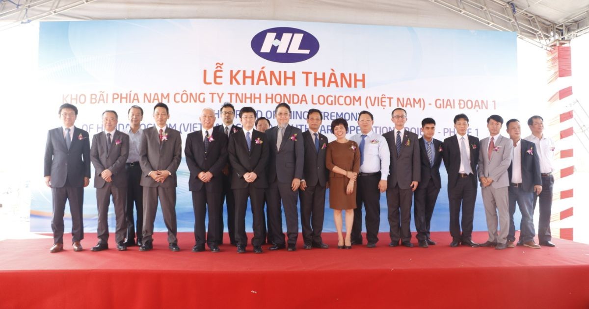 Hình ảnh lễ khánh thành Honda Logicom | Khu Công Nghiệp Hiệp Phước