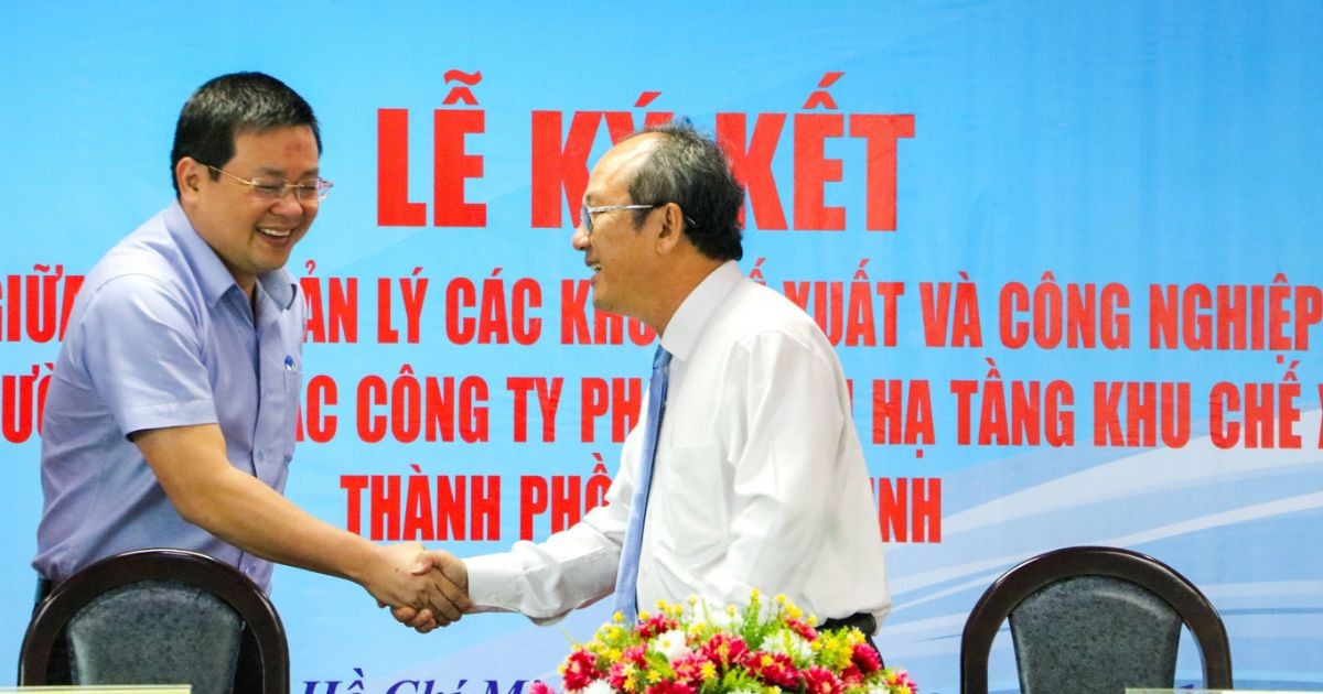 Hình ảnh Lễ Ký kết quy chế phối hợp Hepza - Sở Xây dựng - Sở Tài Nguyên - Môi trường | Khu Công Nghiệp Hiệp Phước