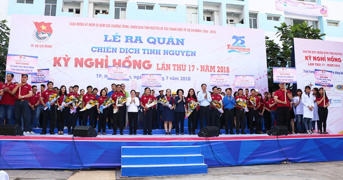 HIPC đồng HIPC đồng hành cùng Chiến dịch tình nguyện Kỳ nghỉ hồng lần thứ 17 năm 2018 | Khu Công Nghiệp Hiệp Phước