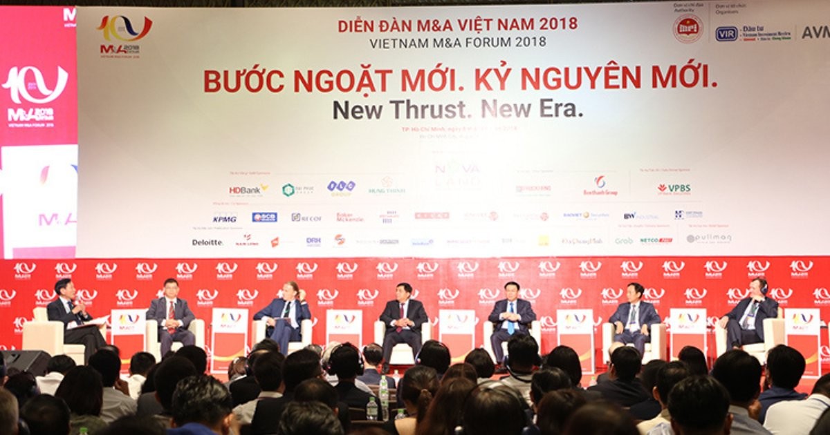 KCN Hiệp Phước đồng hành cùng Diễn đàn M&A Việt Nam lần thứ 10 - 2018 | Khu Công Nghiệp Hiệp Phước