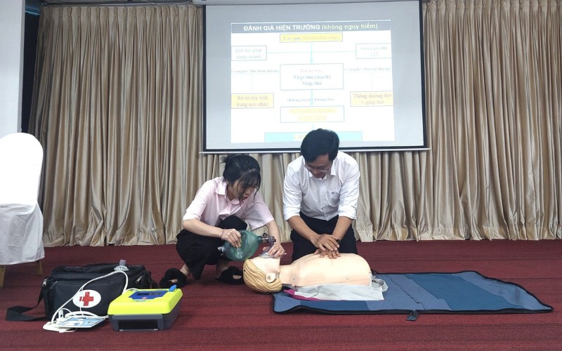 Buổi Huấn Luyện An Toàn, Vệ Sinh Lao Động Nhóm 4 Cán Bộ Nhân Viên Hipc | Khu Công Nghiệp Hiệp Phước