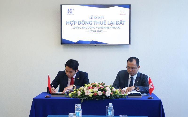 Chào Mừng Công Ty Tnhh Schindler Việt Nam Đầu Tư Vào Kcn Hiệp Phước | Khu Công Nghiệp Hiệp Phước