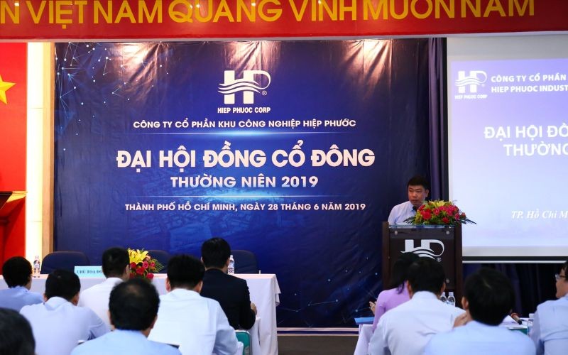 Đại Hội Đồng Cổ Đông Thường Niên Công Ty Cp Kcn Hiệp Phước 2019 | Khu Công Nghiệp Hiệp Phước