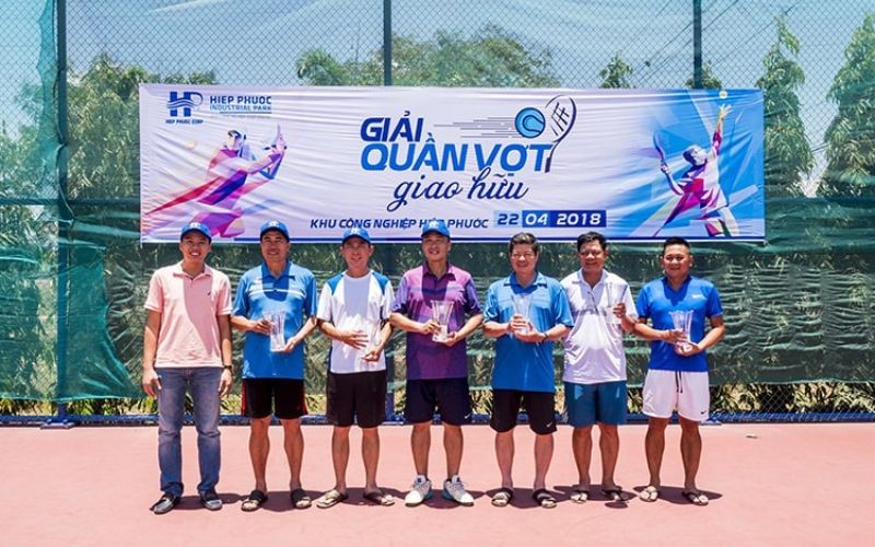 Giải Quần Vợt Giao Hữu - Khu Công Nghiệp Hiệp Phước 2018 | Khu Công Nghiệp Hiệp Phước