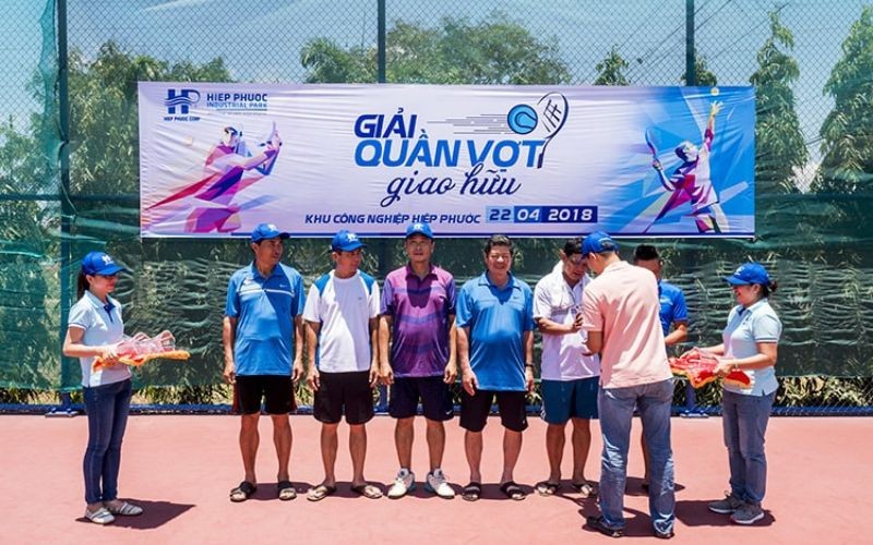Giải Quần Vợt Giao Hữu - Khu Công Nghiệp Hiệp Phước 2018 | Khu Công Nghiệp Hiệp Phước