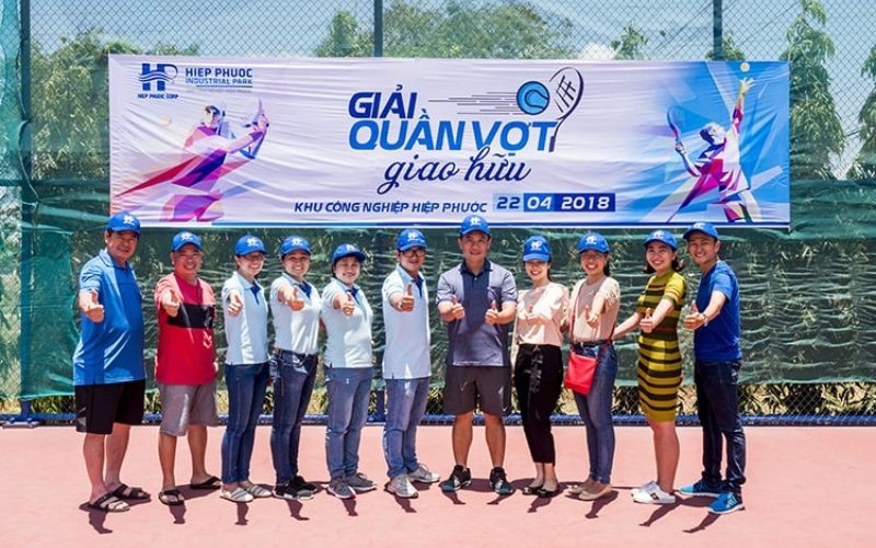 Giải Quần Vợt Giao Hữu - Khu Công Nghiệp Hiệp Phước 2018 | Khu Công Nghiệp Hiệp Phước