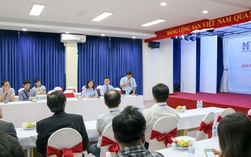 Hình Ảnh Đón Đoàn Đại Biểu Trường Đại Học Bách Khoa | Khu Công Nghiệp Hiệp Phước