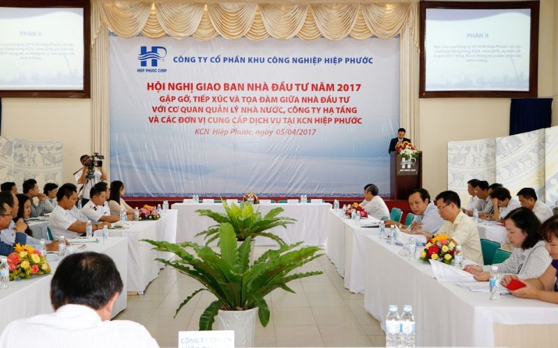 Hình Ảnh Hội Nghị Giao Ban Khách Hàng | Khu Công Nghiệp Hiệp Phước