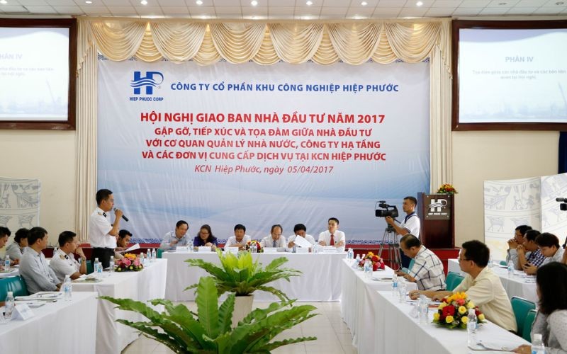 Hình Ảnh Hội Nghị Giao Ban Khách Hàng | Khu Công Nghiệp Hiệp Phước