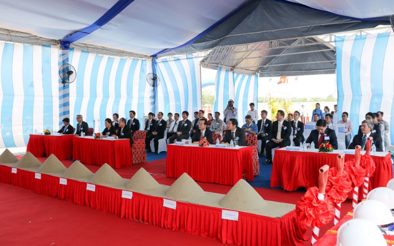 Hình Ảnh Lễ Khởi Công Nhà Máy Tsurumi | Khu Công Nghiệp Hiệp Phước