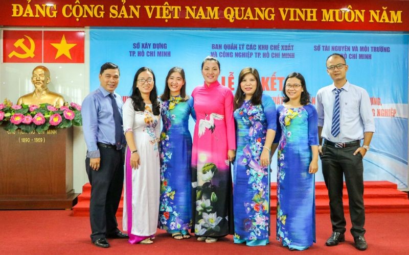 Hình Ảnh Lễ Ký Kết Quy Chế Phối Hợp Hepza - Sở Xây Dựng - Sở Tài Nguyên - Môi Trường | Khu Công Nghiệp Hiệp Phước