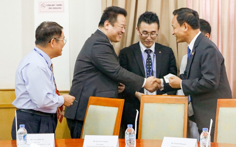 Hình Ảnh Lễ Trao Giấy Chứng Nhận Đầu Tư Cho Tsurumi Pump | Khu Công Nghiệp Hiệp Phước