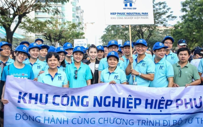 Hipc Đồng Hành Cùng Chương Trình Đi Bộ Từ Thiện Lawrence S.ting Lần 13-2018 | Khu Công Nghiệp Hiệp Phước