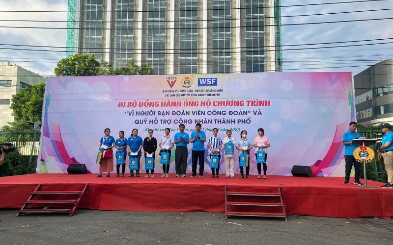 Hipc Đồng Hành Cùng Chương Trình Đi Bộ Vì Người Bạn Đoàn Viên Công Đoàn 2023 | Khu Công Nghiệp Hiệp Phước