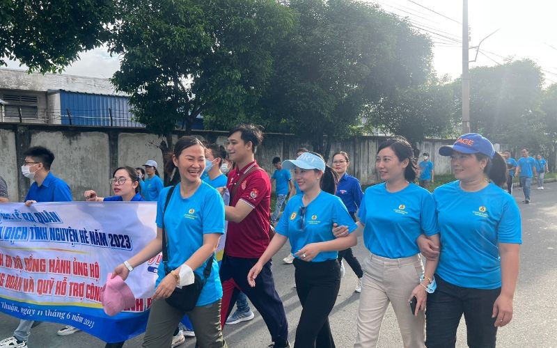 Hipc Đồng Hành Cùng Chương Trình Đi Bộ Vì Người Bạn Đoàn Viên Công Đoàn 2023 | Khu Công Nghiệp Hiệp Phước