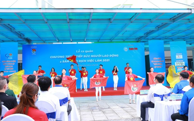 Hipc Đồng Hành Cùng Chương Trình Tiếp Sức Người Lao Động Và Sàn Giao Dịch Việc Làm 2021 | Khu Công Nghiệp Hiệp Phước