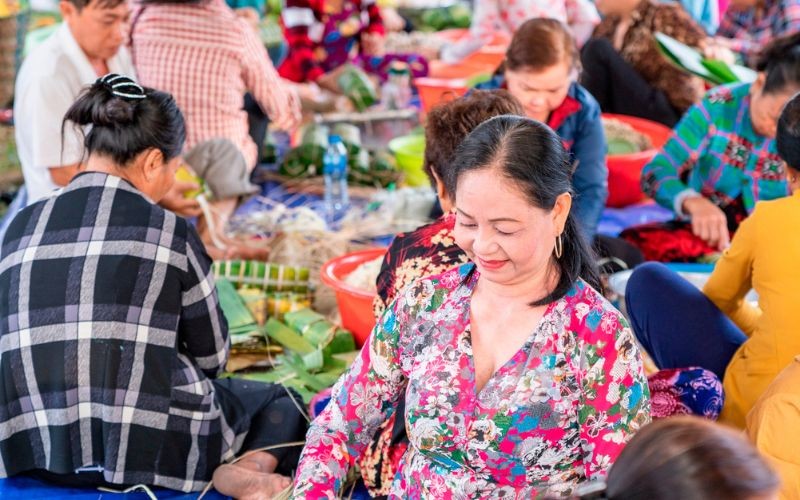 Hội Thi Gói Nấu Bánh Tét - Hội Hoa Xuân Kcn Hiệp Phước 2019 | Khu Công Nghiệp Hiệp Phước