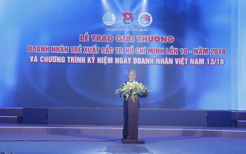 Khu Công Nghiệp Hiệp Phước Đồng Hành Cùng Lễ Trao Giải Thưởng Doanh Nhân Trẻ Xuất Sắc Tp. Hcm Lần 10 - Năm 2018 | Khu Công Nghiệp Hiệp Phước