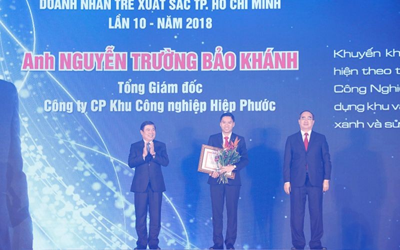 Khu Công Nghiệp Hiệp Phước Đồng Hành Cùng Lễ Trao Giải Thưởng Doanh Nhân Trẻ Xuất Sắc Tp. Hcm Lần 10 - Năm 2018 | Khu Công Nghiệp Hiệp Phước