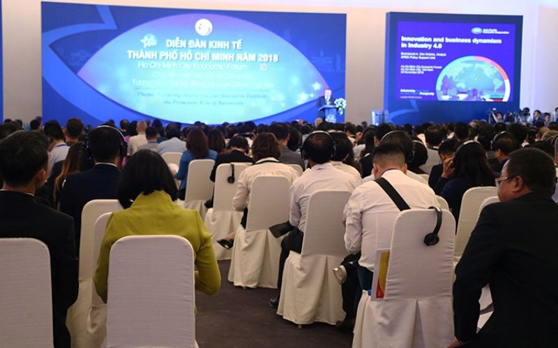 Khu Công Nghiệp Hiệp Phước Tham Dự Triển Lãm Diễn Đàn Kinh Tế Tp. Hcm 2018 | Khu Công Nghiệp Hiệp Phước