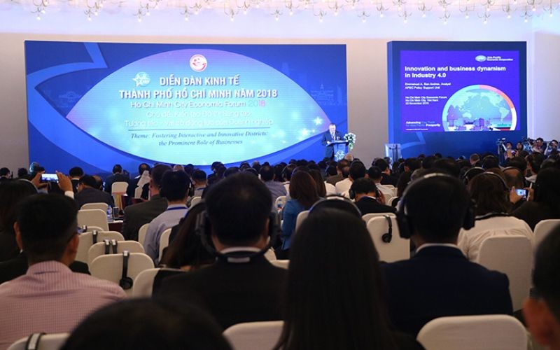 Khu Công Nghiệp Hiệp Phước Tham Dự Triển Lãm Diễn Đàn Kinh Tế Tp. Hcm 2018 | Khu Công Nghiệp Hiệp Phước