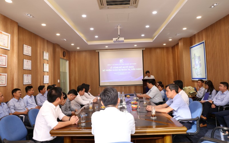 Lễ Công Bố Quyết Định Bổ Nhiệm Nhân Sự Quản Trị, Điều Hành Hipc | Khu Công Nghiệp Hiệp Phước