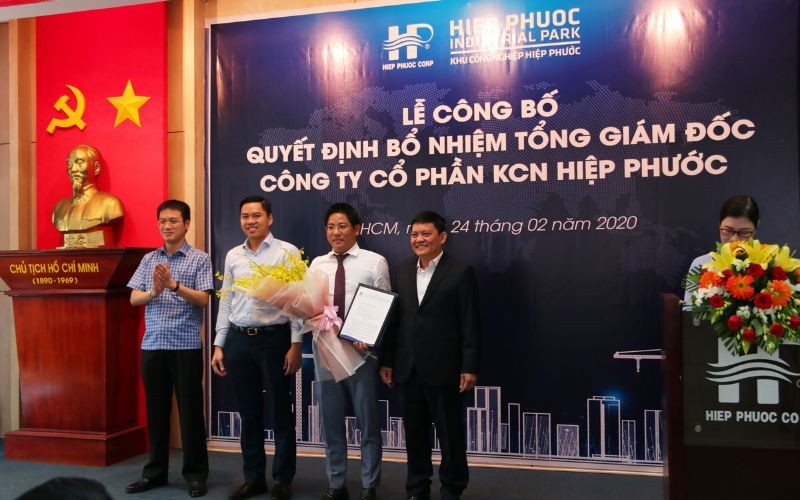 Lễ Công Bố Quyết Định Bổ Nhiệm Tổng Giám Đốc Công Ty Cp Kcn Hiệp Phước | Khu Công Nghiệp Hiệp Phước