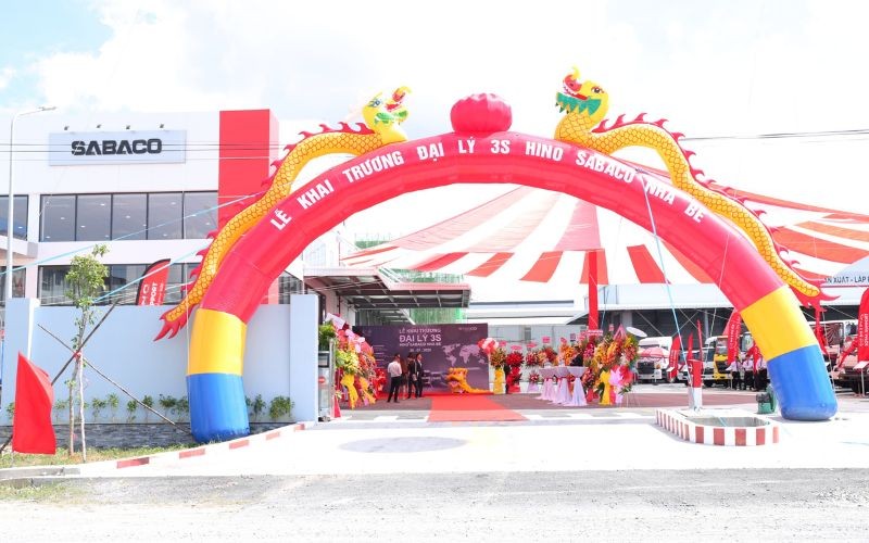 Lễ Khai Trương Đại Lý 3S Hino Sabaco Tại Kcn Hiệp Phước, Nhà Bè | Khu Công Nghiệp Hiệp Phước