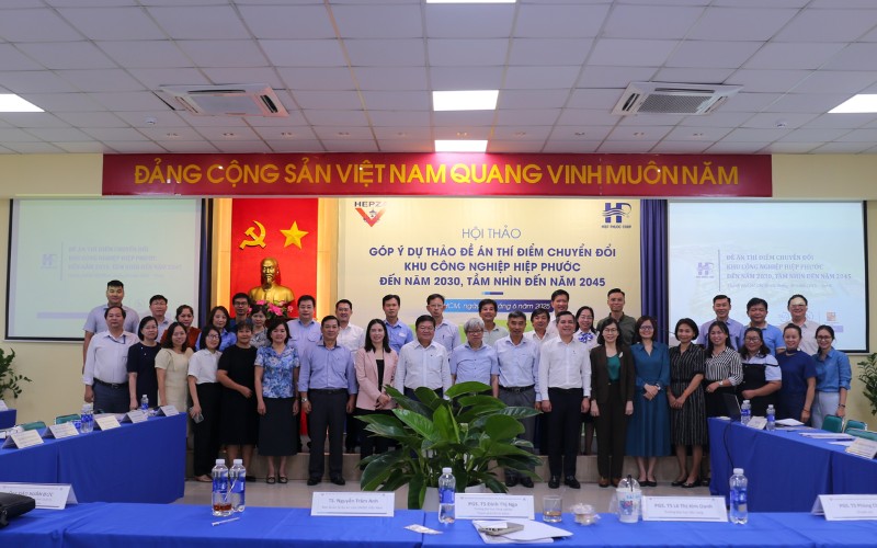 Hội Thảo Góp Ý Dự Thảo Đề Án Thí Điểm Chuyển Đổi Kcn Hiệp Phước Đến Năm 2030, Tầm Nhìn Đến Năm 2045